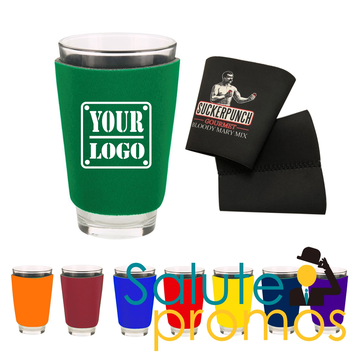 Pint Glass Cooler,Kooizes & Can Coolers