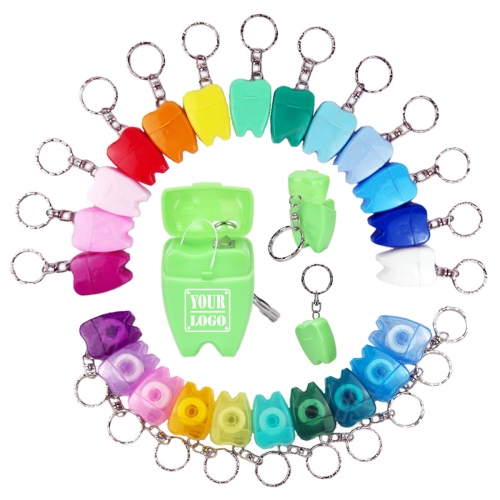 Custom Dental Floss Key Chain,Key Chains & Tags